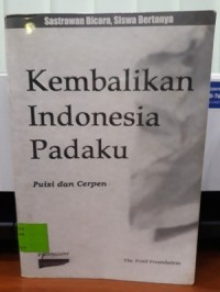 Kembalikan Indonesia Padaku