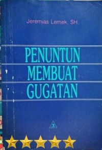 Penuntun Membuat Gugatan