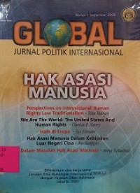 GLOBAL, Jurnal Politik Internasional