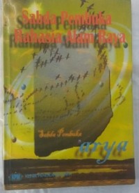 Sabda Pembuka Rahasia Alam Semesta