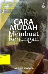 Cara Mudah Membuat Renungan