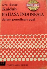 Kaidah Bahasa Indonesia Dalam Penulisan Soal