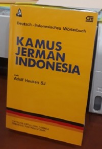 Image of Kamus Jerman Indonesia: Deutsch - Indonesisches Worterbuch