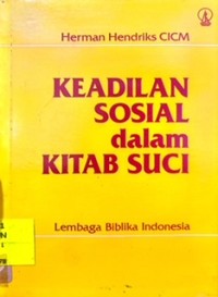 Keadilan Sosial dalam Kitab Suci