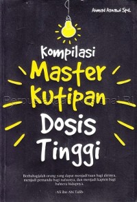 Kompilasi Master Kutipan Dosis Tinggi