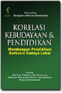 Korelasi Kebudayaan & Pendidikan