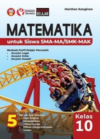 Image of Matematika untuk Siswa SMA-MA/SMK-MAK Kelas X