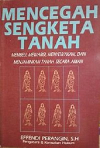 Mencegah Sengketa Tanah