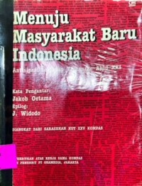 Menuju Masyarakat Baru Indonesia