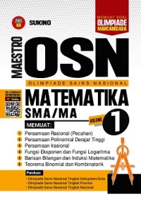 Image of OSN Olimpiade Sains Nasional Matematika SMA/MA