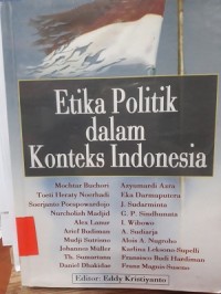 Etika Politik dalam Konteks Indonesia