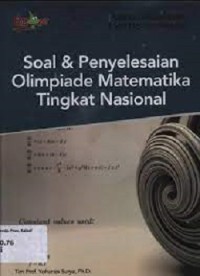 Soal & Penyelesaian Olimpiade Matematika Tingkat Nasional
