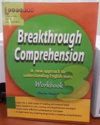 Image of Breakthrough Comprehension: A new approach to understanding English texts (Workbook)