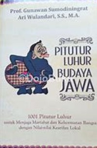 Pitutur Luhur Budaya Jawa