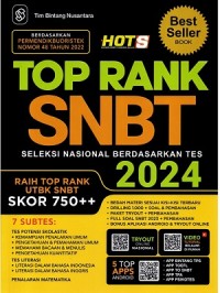 Top Rank SNBT Seleksi Nasional Berdasarkan Tes 2024